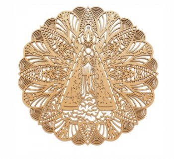 MANDALA  NOSSA SENHORA ARABESCO - 30 CM