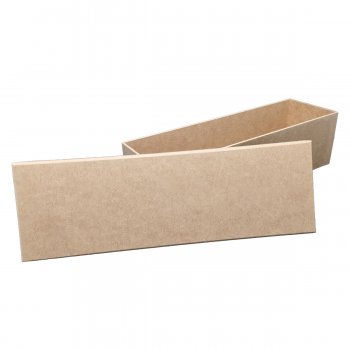 CAIXA DE VINHO - 35 X 10 X 9 TAMPA SAPATO