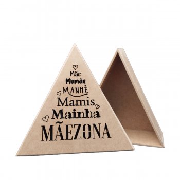 Caixa Triangular 15,5 X 13 X 5 Mae Mamae Manhe