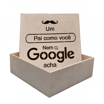 Caixa 15 X 15 X 5 - Um Pai Como Voce Nem O Google Acha