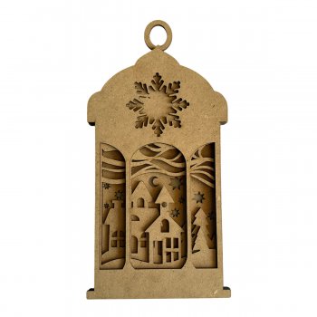 LUMINARIAS MDF EM CAMADAS