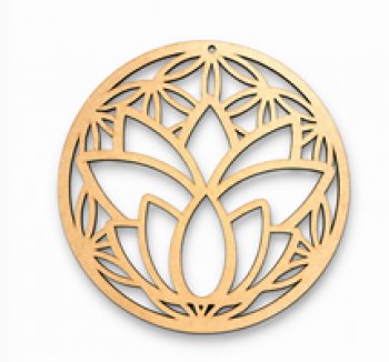MANDALA FLOR DE LOTUS 26CM