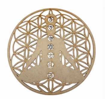 MANDALA YANSÃ 27 CM