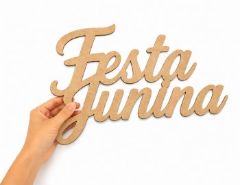 Aplique Letreiro Festa Junina