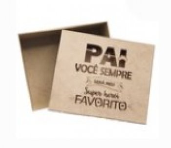 CAIXA 23 X 19 X 8 PAI VOCE SEMPRE SERA MEU SUPER HEROI FAVORITO
