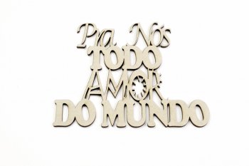 Frase pra nós todo amor do mundo 11x13