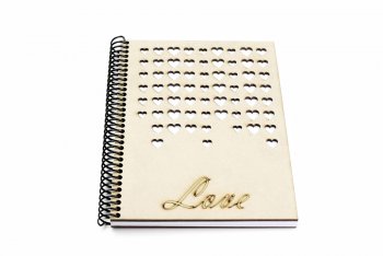 Caderno Love Coração 15x21