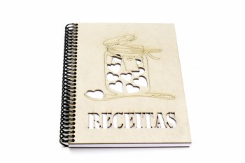 Caderno Receitas 15x21