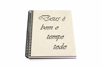 Caderno Deus É Bom 15x21