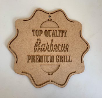 Placa Top Quality 30 Cm